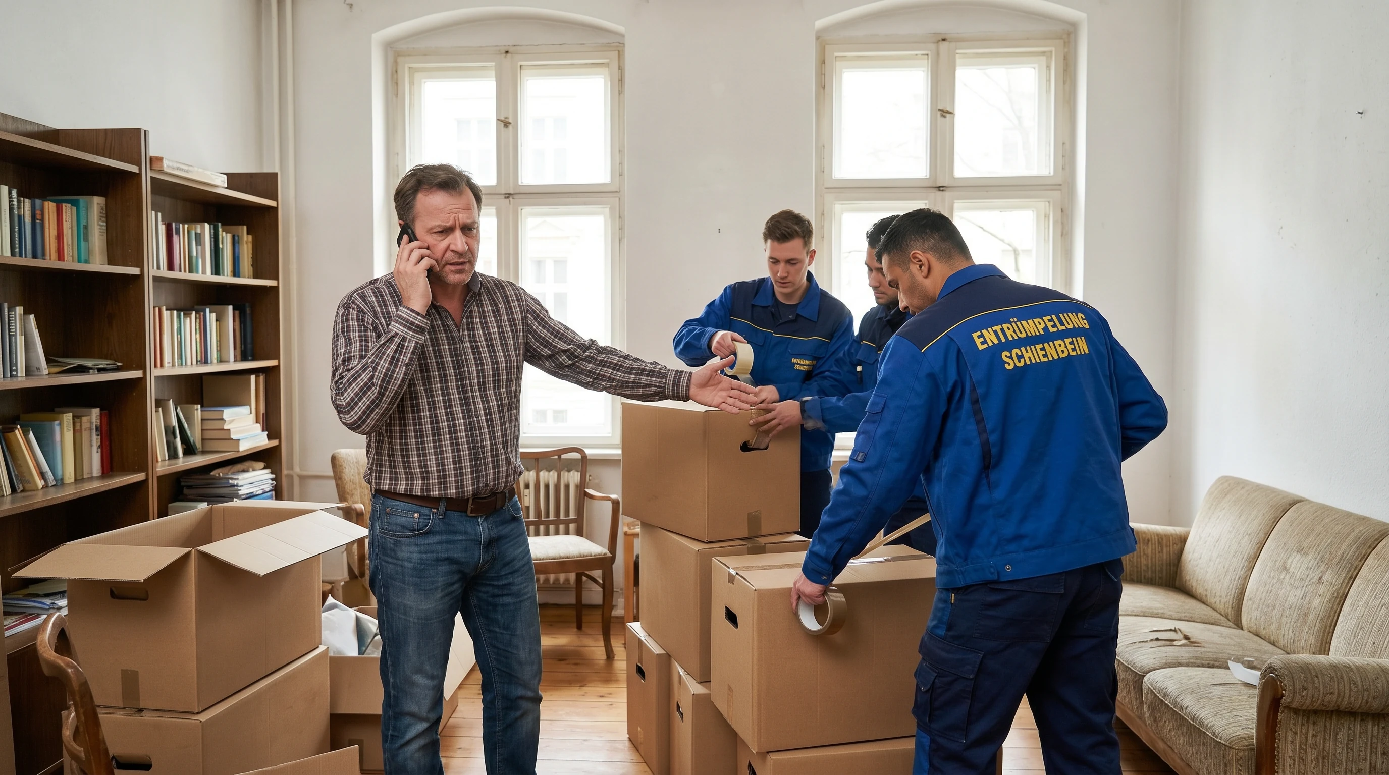 Kurzfristiger Umzug — So klappt es trotzdem