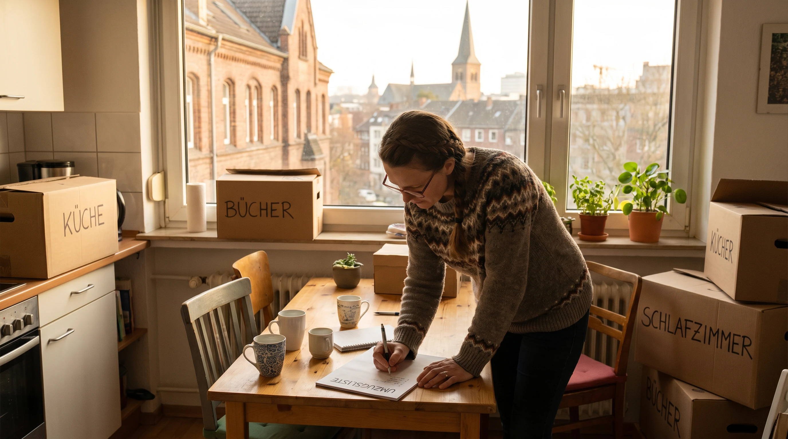 Umzug in Essen — Die ultimative Checkliste
